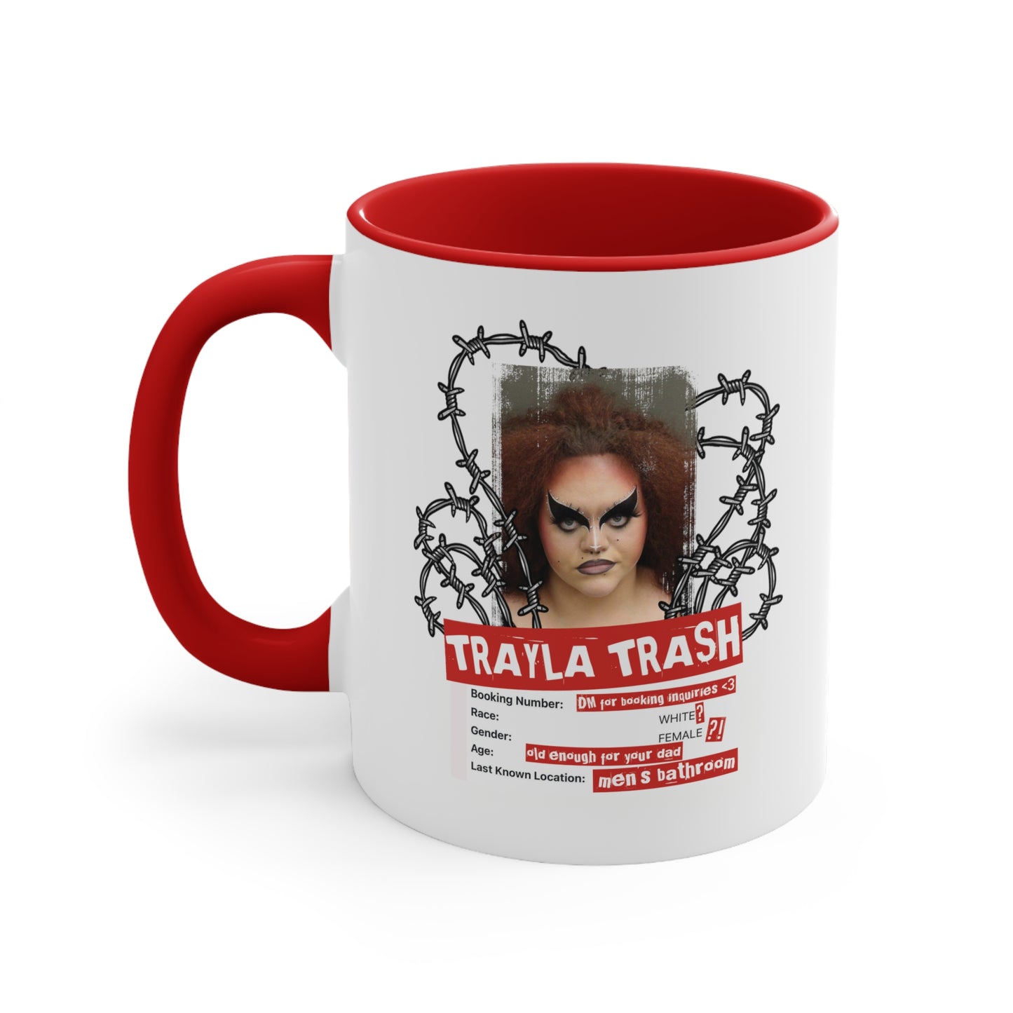 Trayla Trapped Mugshot Mug (11oz)